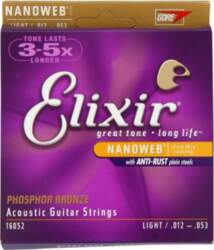 Elixir Strings Elixir 16052 Phosphor Bronze