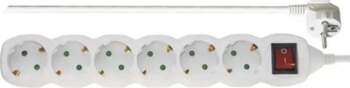 EMOS Power Strip SCHUKO with switch