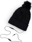 Forever Winter Hat, Diamond Pattern, with