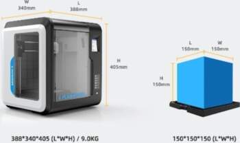 Gembird Flashforge Adventurer 3 3D Printer