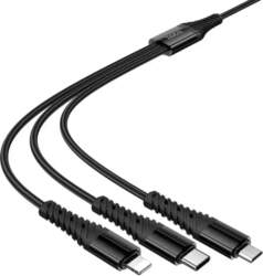 Hoco X123 3-in-1 data transfer and