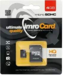 IMRO 4GB microSDHC memory card, class