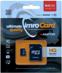 IMRO MicroSDXC 64GB memory card +