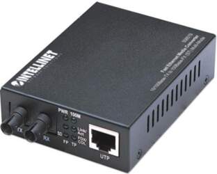 Intellinet Media Converter Fast Ethernet Multimode