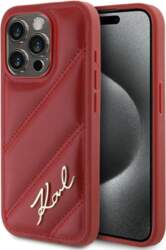 Karl Lagerfeld Diagonal Quilted Script case