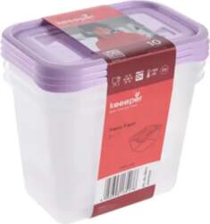 Keeeper Food container set rectangular 3x1L