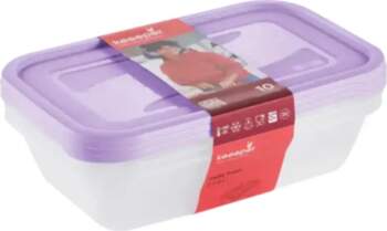 Keeeper Food container set rectangular 3x2