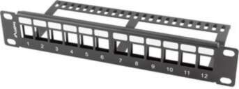 LANBERG Empty 12-port 1U 10" patch