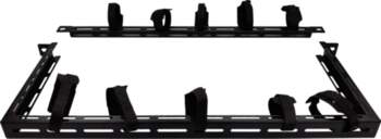 Lanview 1/2U 19"" CABLE ORGANIZER