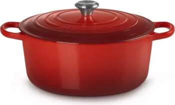LE CREUSET Round cast iron pot