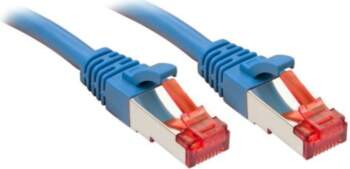 Lindy Blue Cat6 S/FTP patch cable