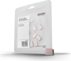 Lindy USB Type C Lock Red
