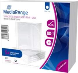 MediaRange CD Reader Box 5pcs Single
