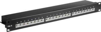 MicroConnect CAT6 24 port 19""