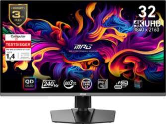 MSI MPG 321URXDE QD-OLED computer monitor