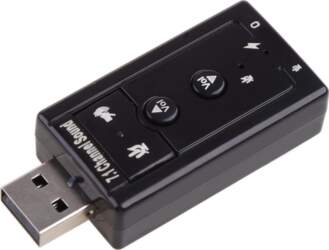 RoGer USB audio card with microphone