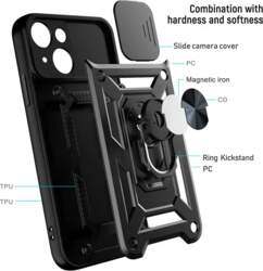 Toptel Slide Camera Armor Case for