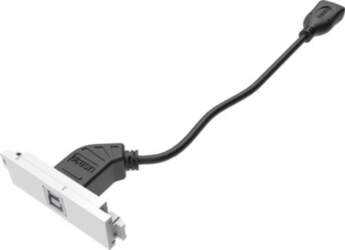 Vision TC3 USB-B socket-outlet USB White