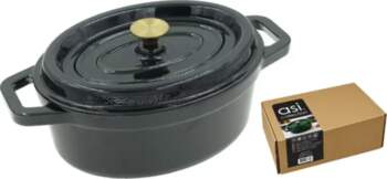 ASI COLLECTION Oval cast iron casserole