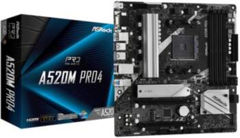 ASROCK A520M Pro4 AM4 mATX HDMI/DP/VGA