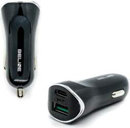 Beline Charger. 1xUSB and 1xUSB-C 5A