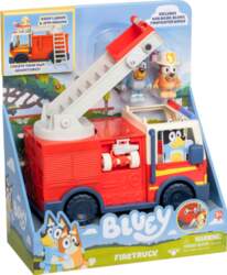 BLUEY Fire engine and 3 figures