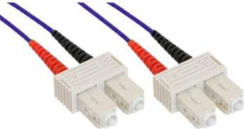 Fuj:tech InLine SC-SC, multimode 50/125µm fiber