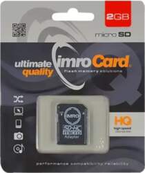IMRO 2GB microSDHC Class 6 memory