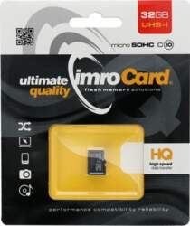 IMRO microSD memory card 32GB 100MB/s
