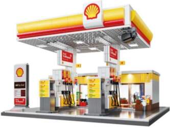 Jamara CaDA Shell Gas Station Bricks