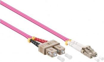 Mercodan Fiber patch cable LC-SC OM4