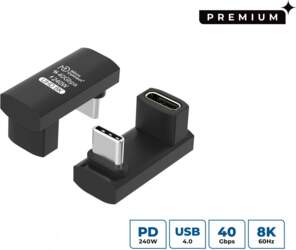 MicroConnect Premium USB4 3x2 USB-C twice-angled