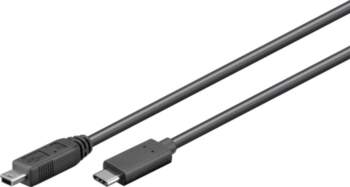 MicroConnect USB-C to Mini USB B