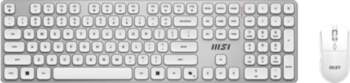 MSI FORGE K210 WIRELESS COMBO WHITE