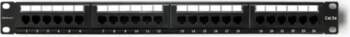 Qoltec Patch panel RACK | 24