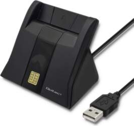 Qoltec Smart card reader, USB 2