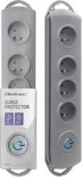 Qoltec Surge protector | 4 sockets