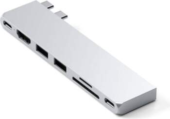 Satechi Pro Hub Slim adapter, silver