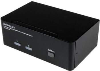StarTech.com 2-Port Dual DisplayPort USB