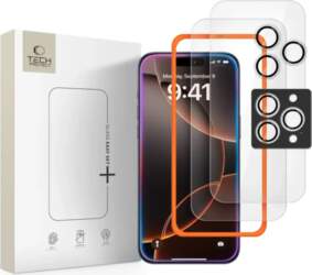 Tech-Protect TEMPERED GLASS EASY SET+ 3-PACK