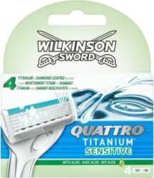 Wilkinson Sword Quattro Titanium Sensitive Blades