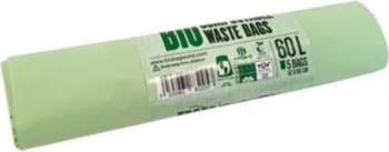 BioBag Compostable garbage bags, 60L (5