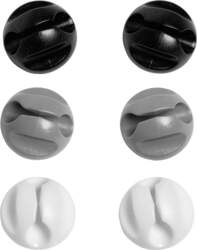 D-LINE Cable Clips Set 2x Black