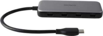 Deltaco USBC-HUB204 interface hub, USB Type-C