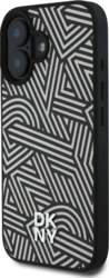 DKNY PU Leather Crosswalk Pattern MagSafe