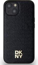 DKNY PU Leather Repeat Pattern Stack
