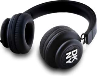 DKNY PU Leather Stack Logo Wireless