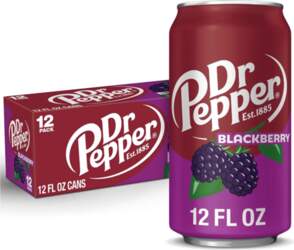Dr Pepper Blackberry soft drink, 355