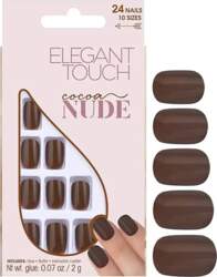 Elegant Touch Set, Nude, Squoval, Artificial