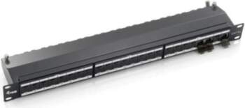 Equip 19" Patch Panel 24xRJ45 Cat6a